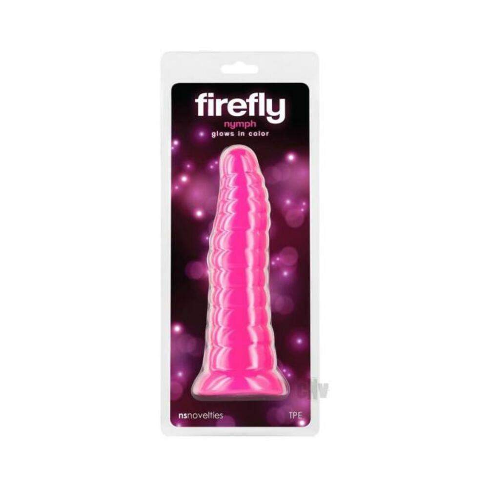 Firefly Thrill Large Glow-in-the-dark Dildo Yellow
