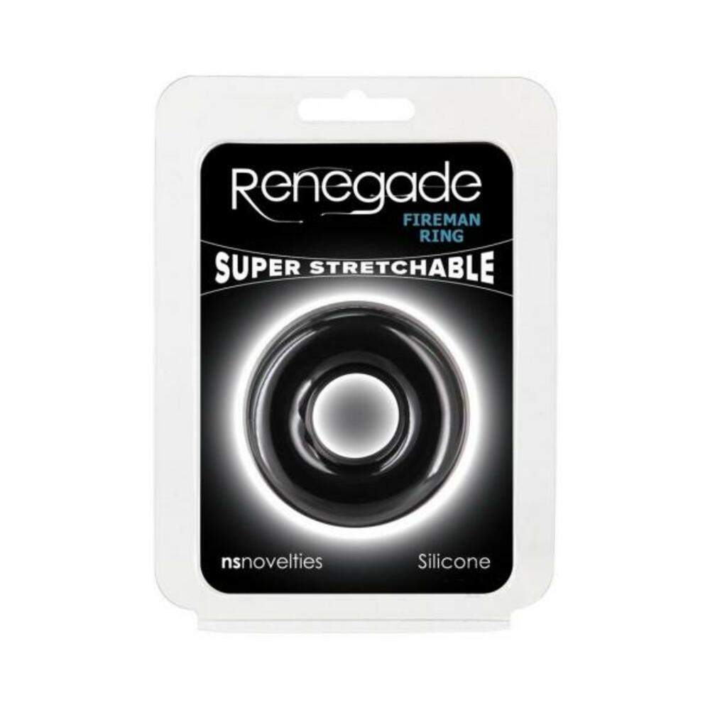 Renegade Fireman Ring Small Black