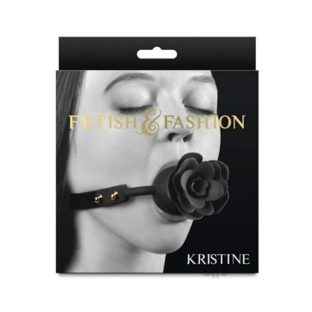 Fetish & Fashion Carol Ball Gag Black