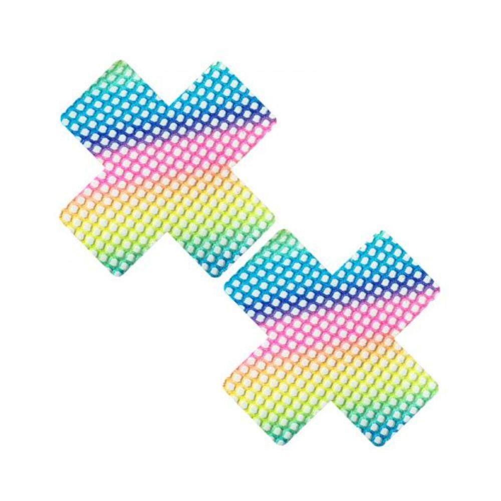 Neva Nude Naughty Nebula Super Holographic X Nipple Pasties