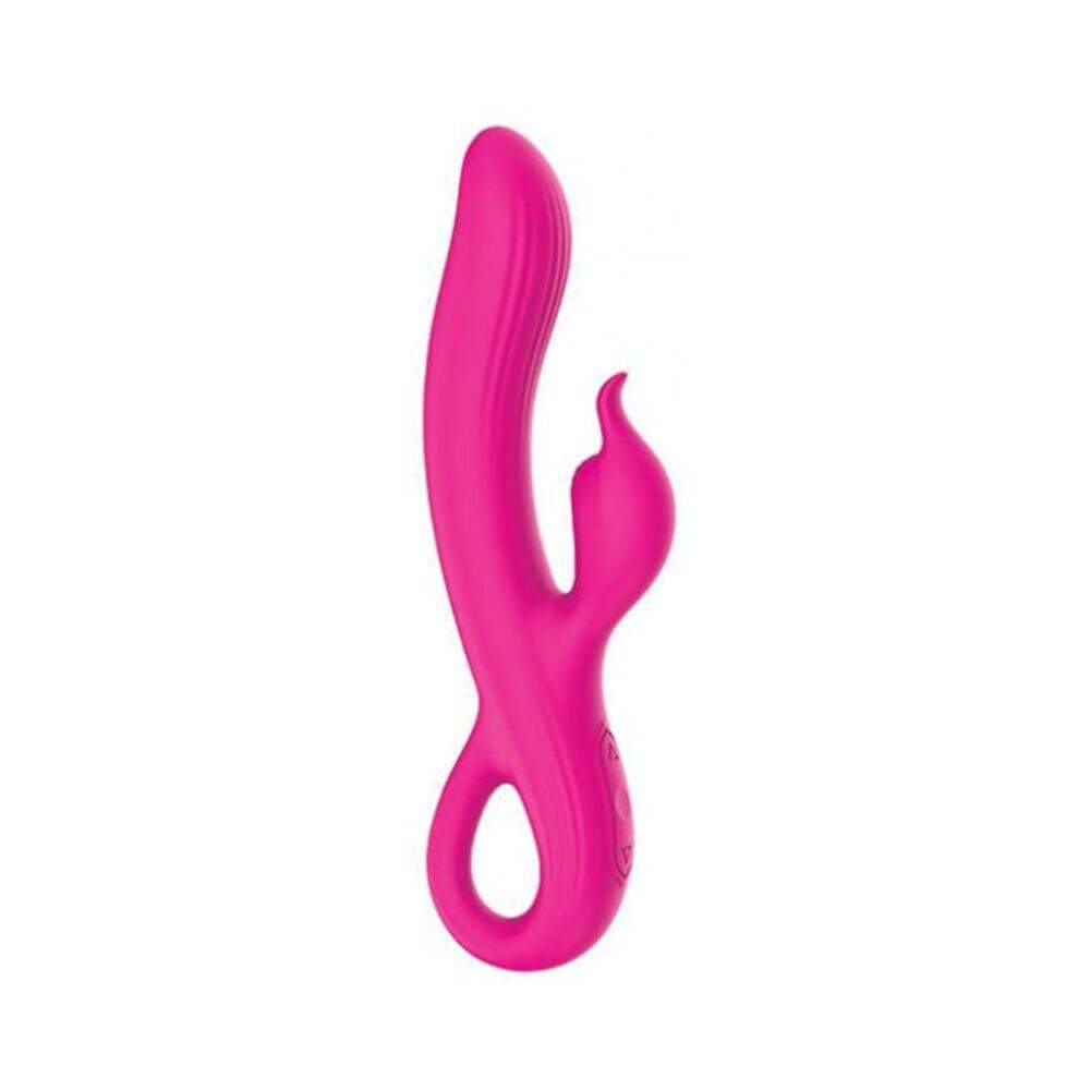 Wild Pop Vibe Molly Rabbit Dual Vibrator - Aqua