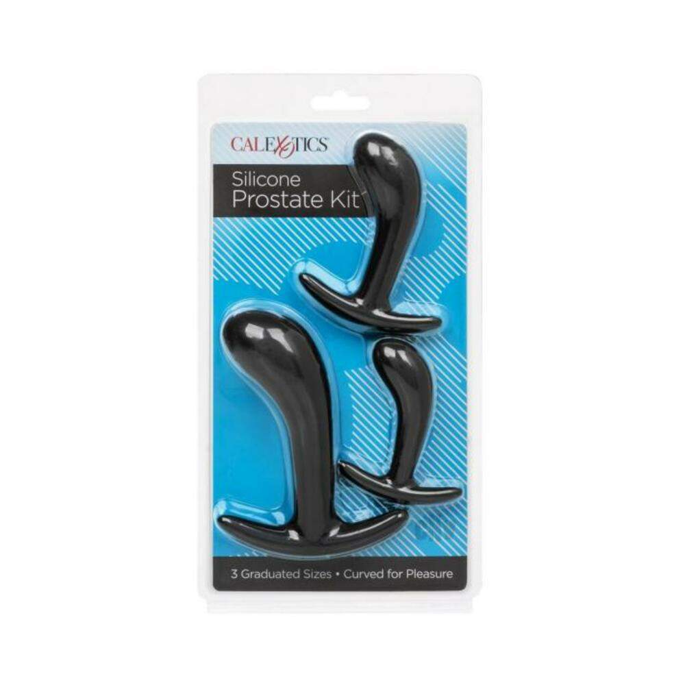 Weighted Silicone Anal Plug - Black