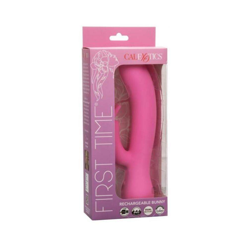 First Time Rechargeable Pleaser Vibrator - Purple