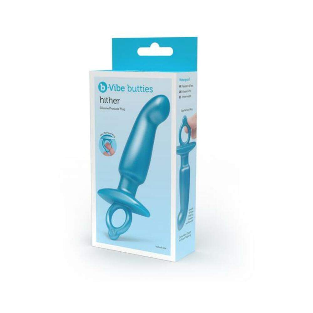 B-vibe Butties Sleek Tapered Silicone Plug