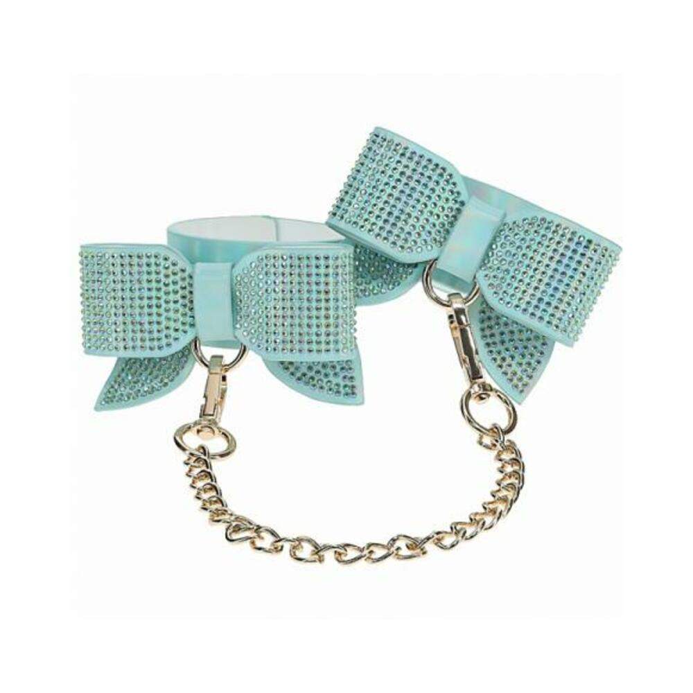 Ouch! Paris Collection Collar With Leash Blue