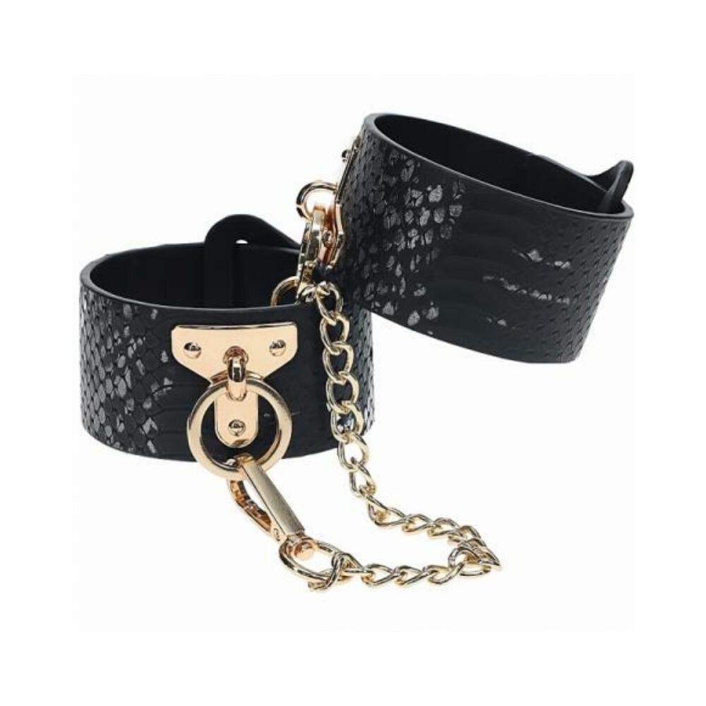 Ouch! Florence Collection Collar With Leash Black