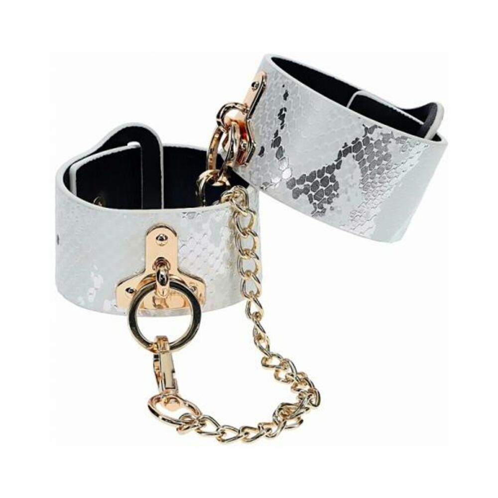 Ouch! Florence Collection Collar With Leash White