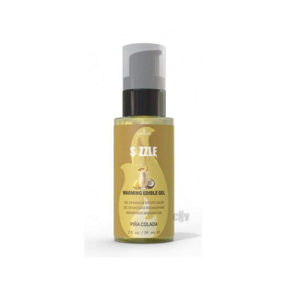 Sizzle Lips Warming Gel Salted Caramel 2 Oz