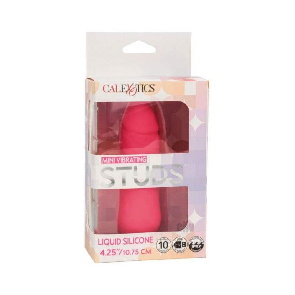 Silicone Studs Mini Vibrating Studs - Orange