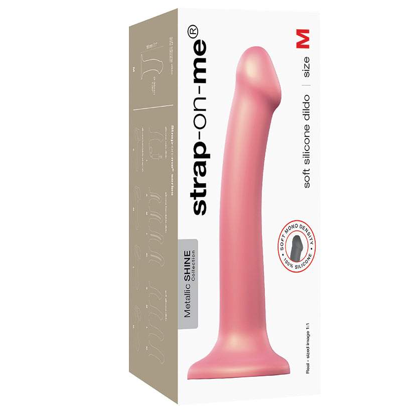 Strap On Me Silicone Bendable Dildo Medium - Purple