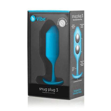 b-Vibe Weighted Snug Plug 2 - 114 g Purple