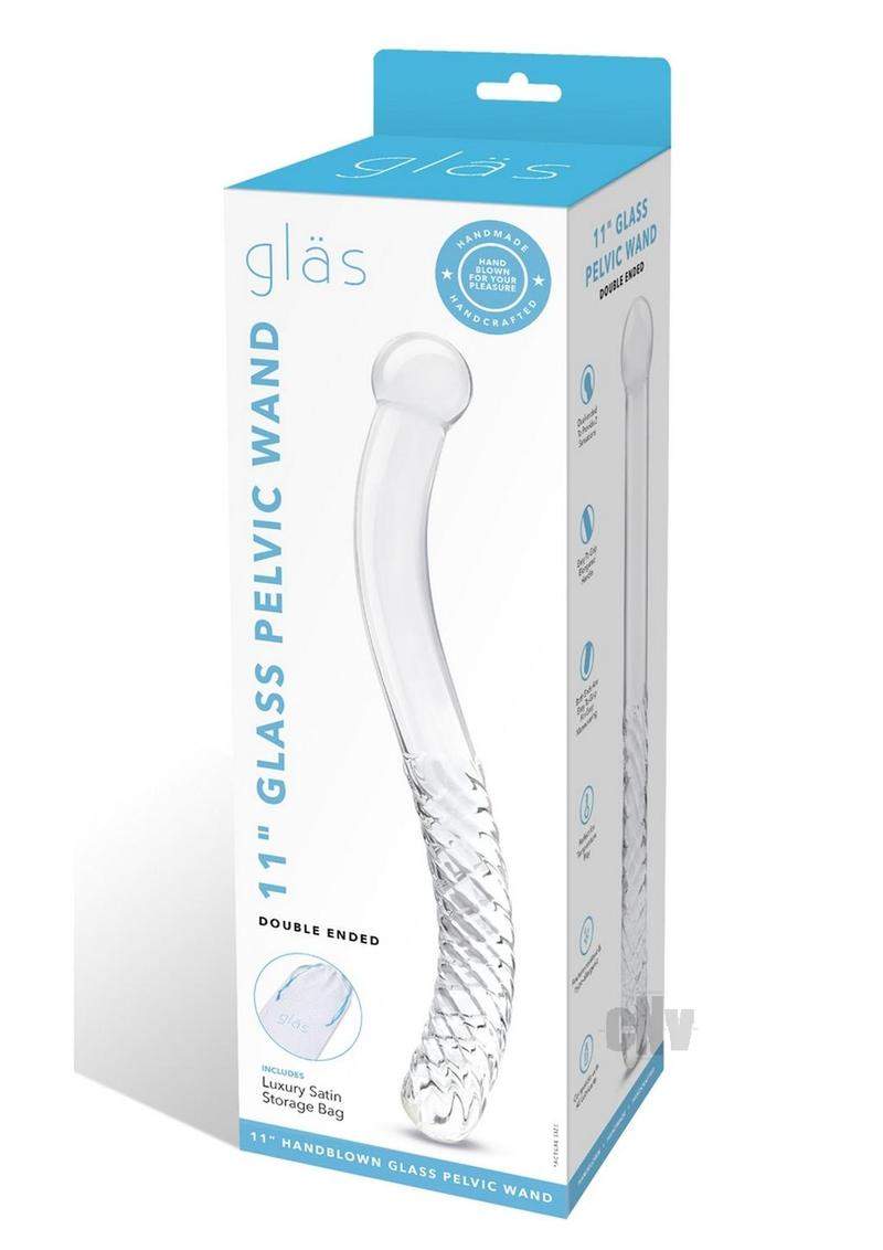 Girthy Glass Dbl Side Anal Bead 12.5
