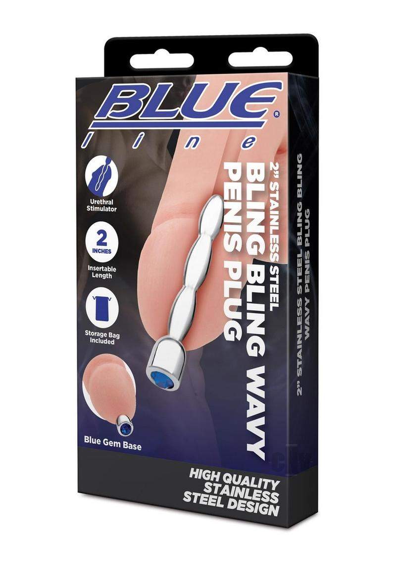 Blueline Steel Penis Plug 3.5