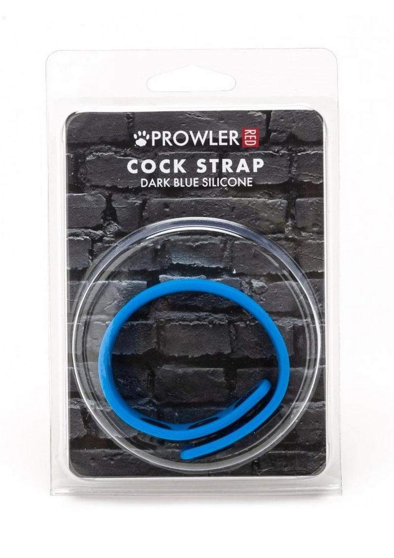 Prowler Red Silicone Cock Strap Blk