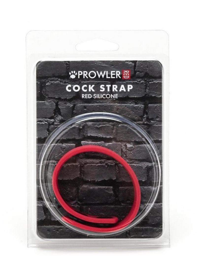 Prowler Red Silicone Cock Strap Dk Blu