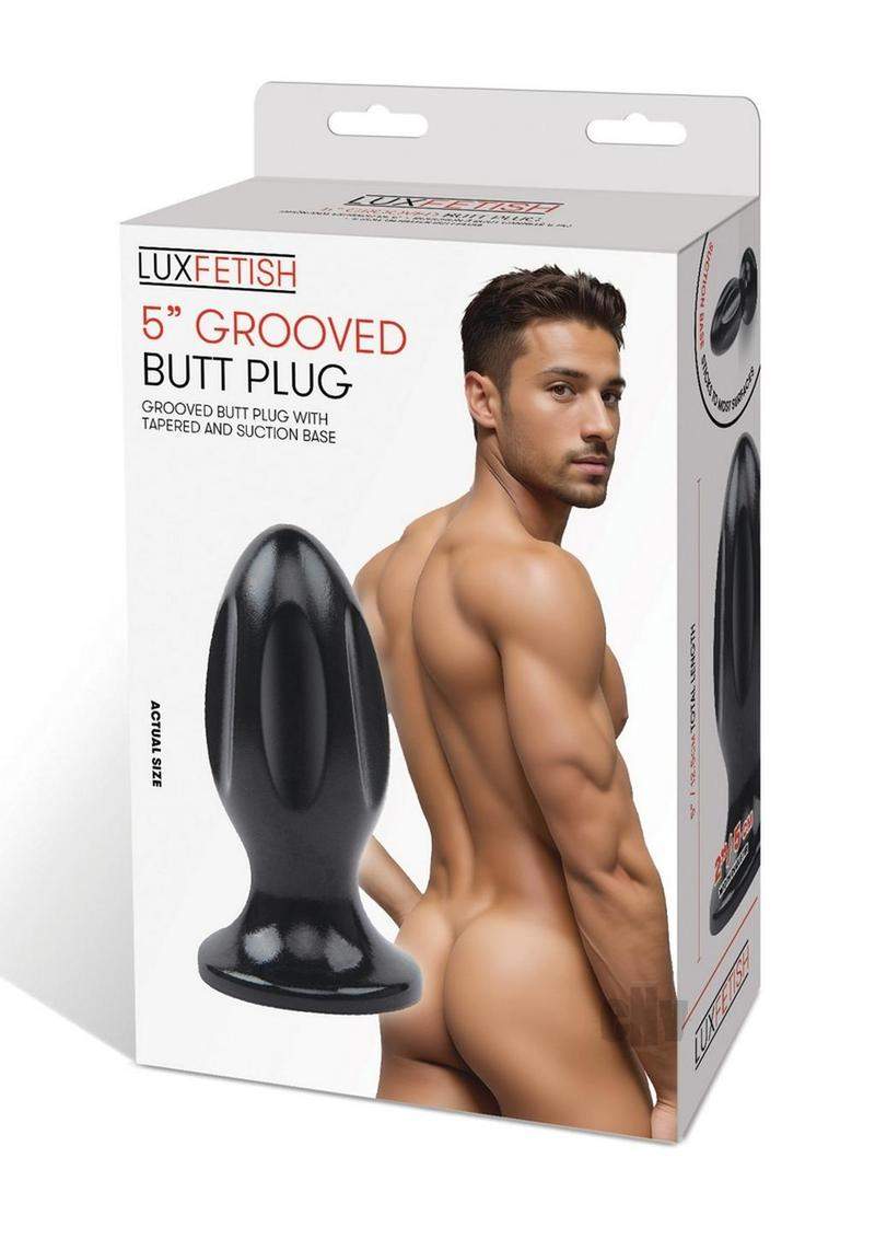 Lux F Ribbed Butt Plug 9