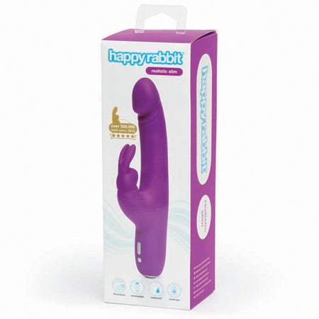 Happy Rabbit Slimline G Spot - Black