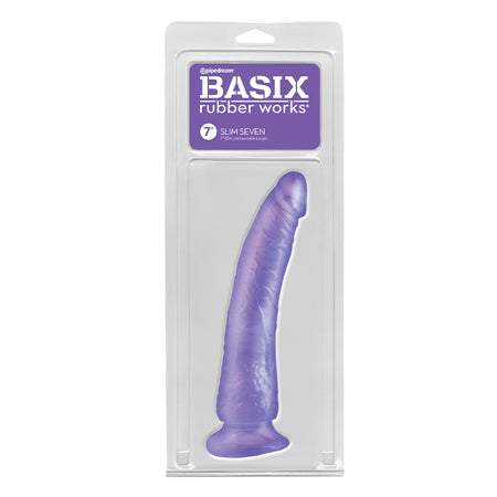 Basix Rubber Works 10 Dong w/Suction Cup - Flesh