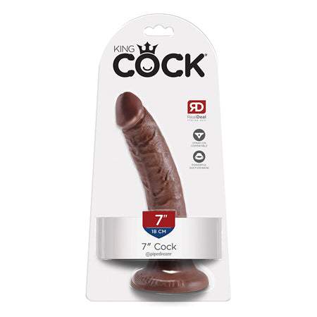 King Cock 7 Cock - Black
