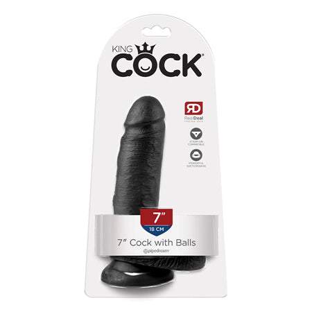King Cock 12 Inch Cock With Balls - Flesh