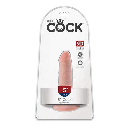 King Cock 10 Cock w/Balls - Tan