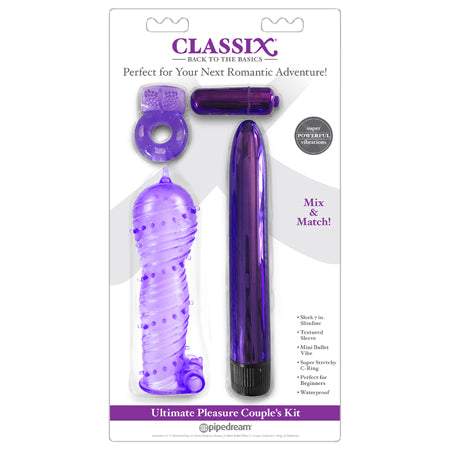 Classix Textured Sleeve and Bullet Blu