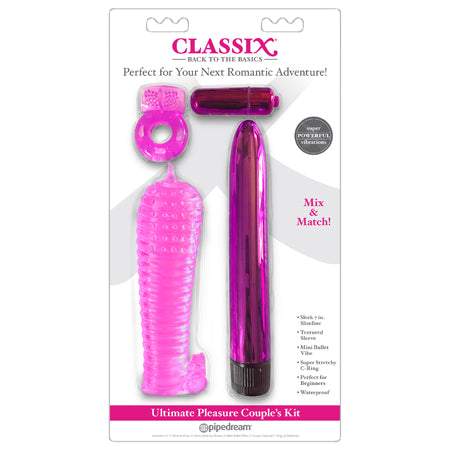 Classix Ultimate Pleasure Couples Kit - Purple