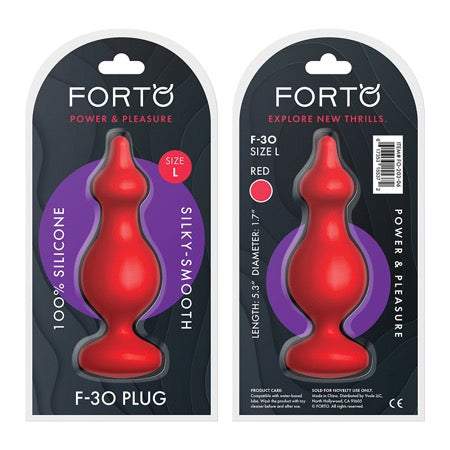 FORTO F-21 TearDrop Red Medium