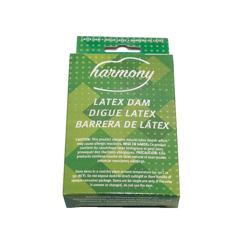 Harmony Polyisoprene Dams 6 Pack