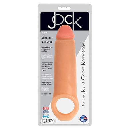 Lollicock 7 Inch Slim Stick With Balls - Cherry Ice