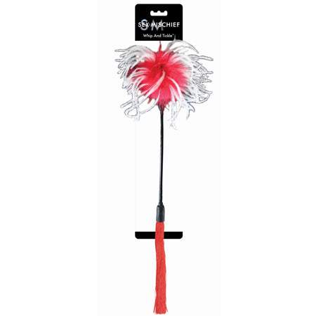 Sex & Mischief Rubber Tickler - Red