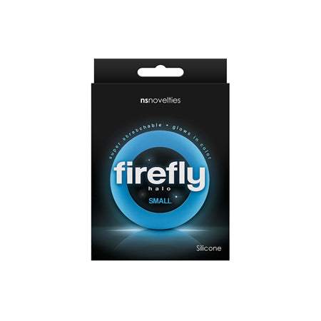 Firefly Halo Medium Cockring - Blue
