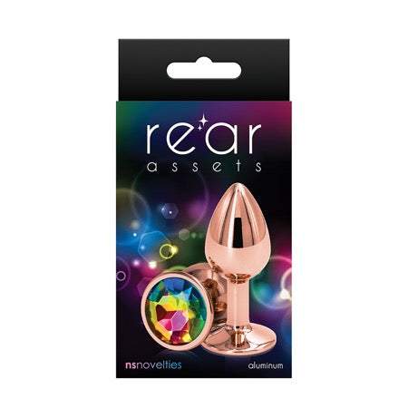 Rear Assets Rose Gold Small - Clear