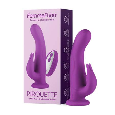 Femme Funn Essenza Thrusting Rabbit - Purple