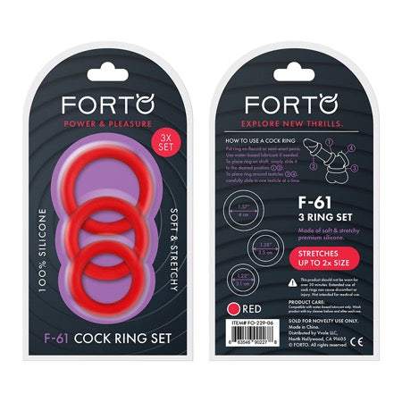 FORTO F-64 C-Ring 40mm Wide Black Small