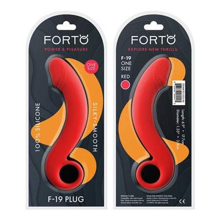 FORTO F-78 Pointee Plug Red Large