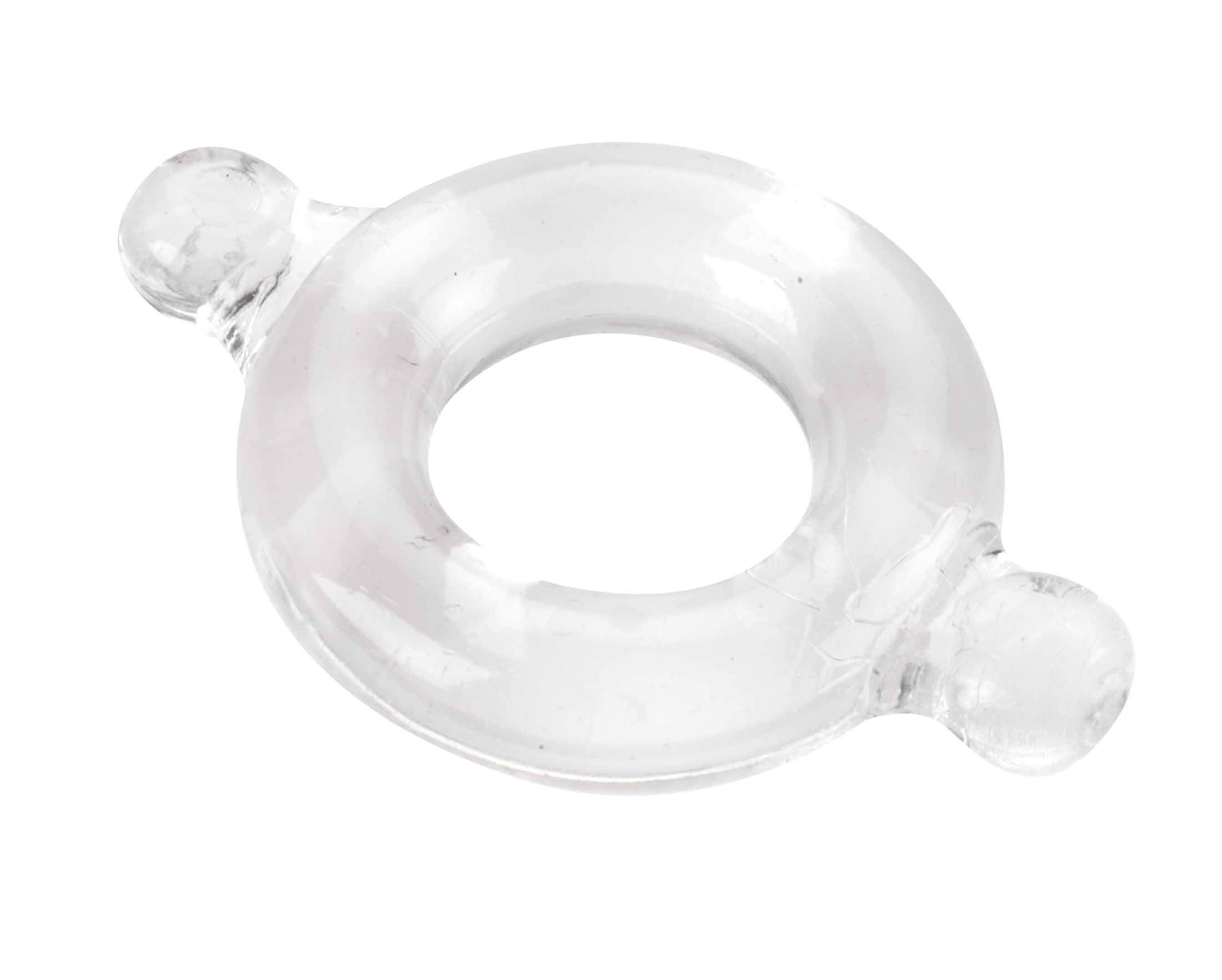 Spartacus Elastomer Cock Ring - Black