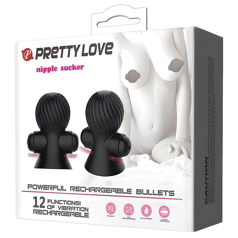 Pretty Love Body Wand With Led Light - Black