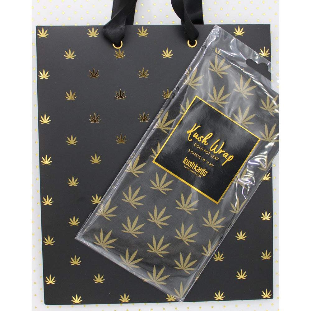 Gold/White Gift Wrap Set