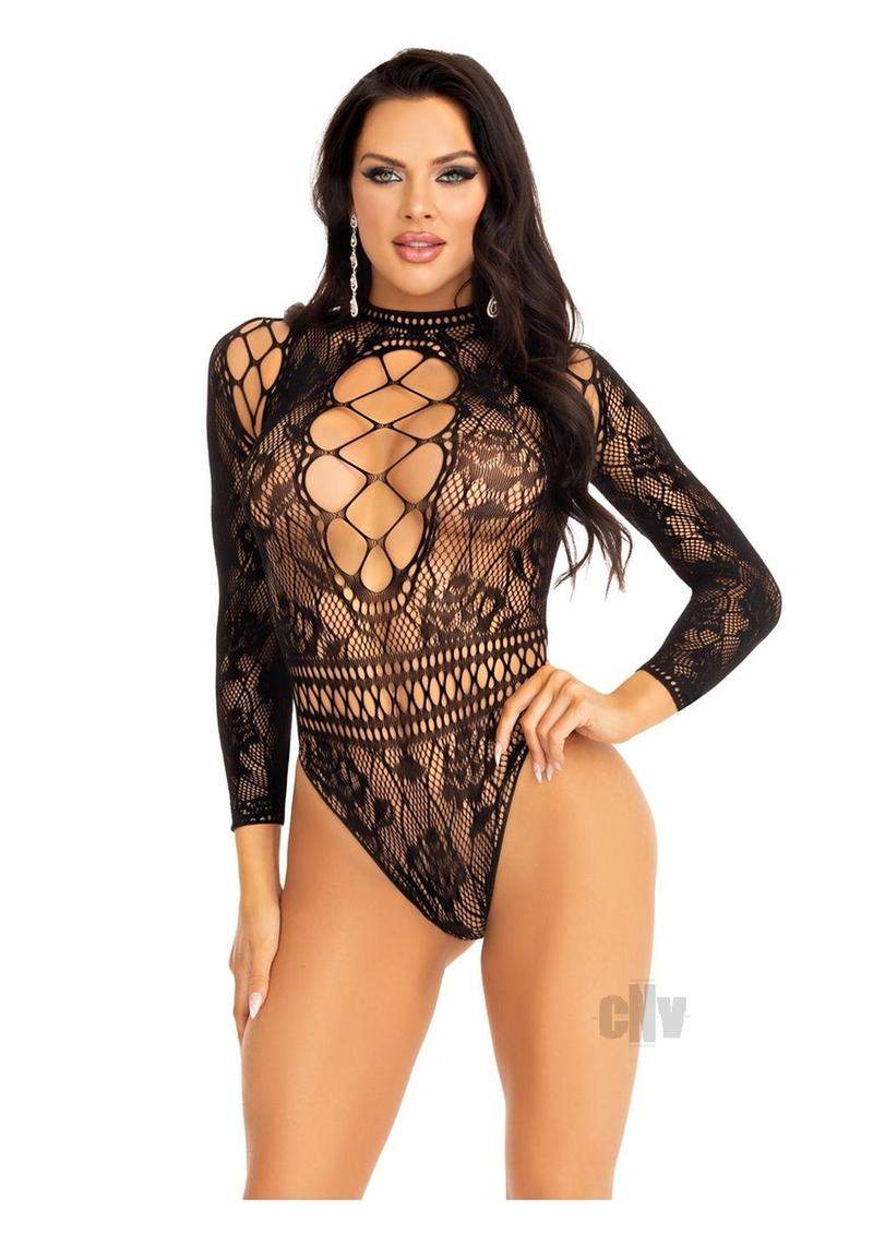 Seamless Chantil Footless Tights Os Blk