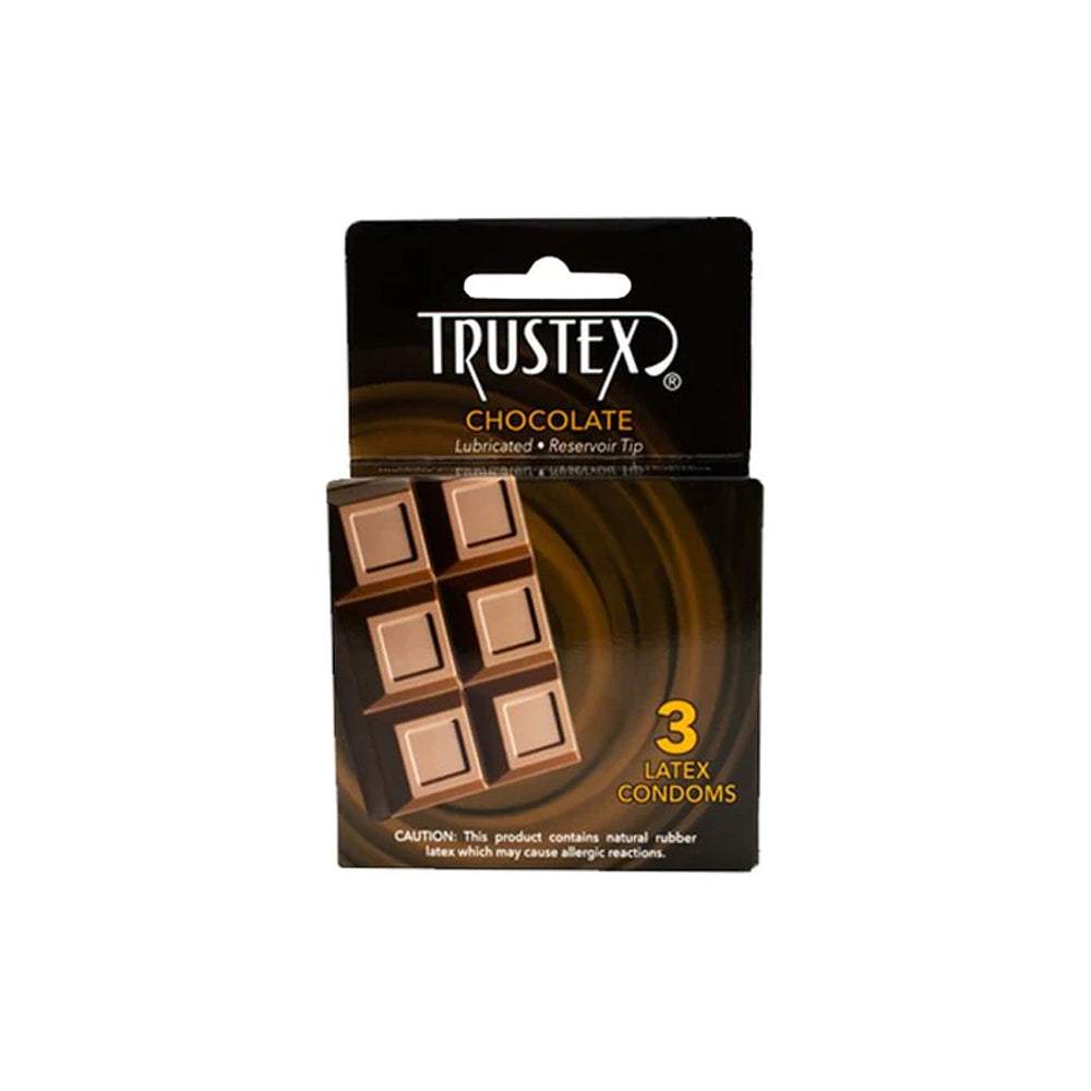 Trustex Flavored Lubricated Condoms - 3 Pack - Banana