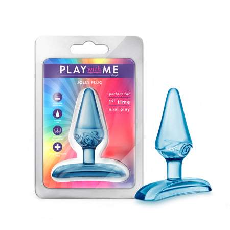 Blush Play With Me Hard Candy Anal Toy - Purple
