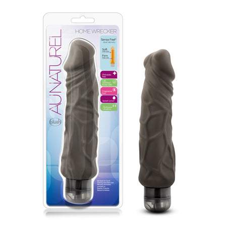 X5 Hard On Vibe 9 Dildo Brown