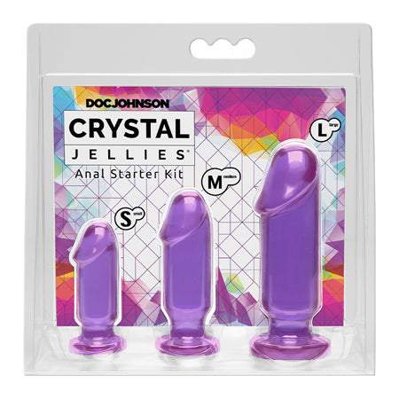 Crystal Jellies Anal Starter Kit Pink