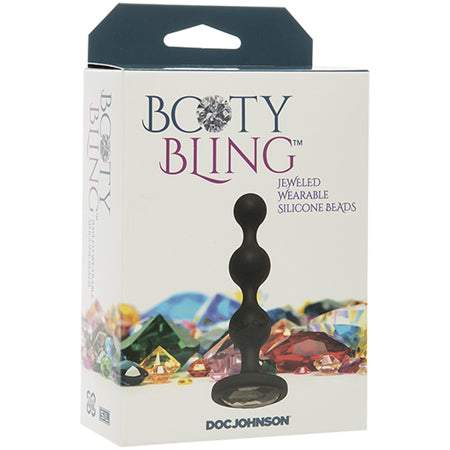 Booty Bling Wearable Silicone Beads - Purple