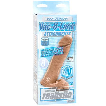 Vac-U-Lock 8 Realistic - Black