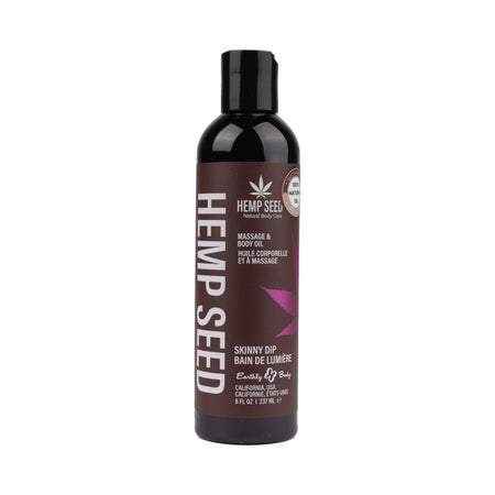 Pink Silicone Lube - 4 oz Glass Bottle