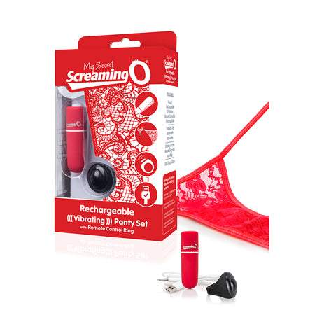 Screaming O My Secret Charged Remote Control Panty - Black