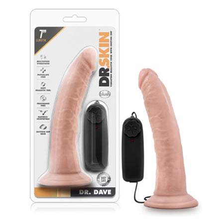 Dr. Skin - 6 Inch Hollow Strap on - Black