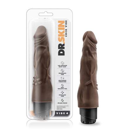 Blush Dr. Skin Realistic Cock Basic 7.5 - Mocha